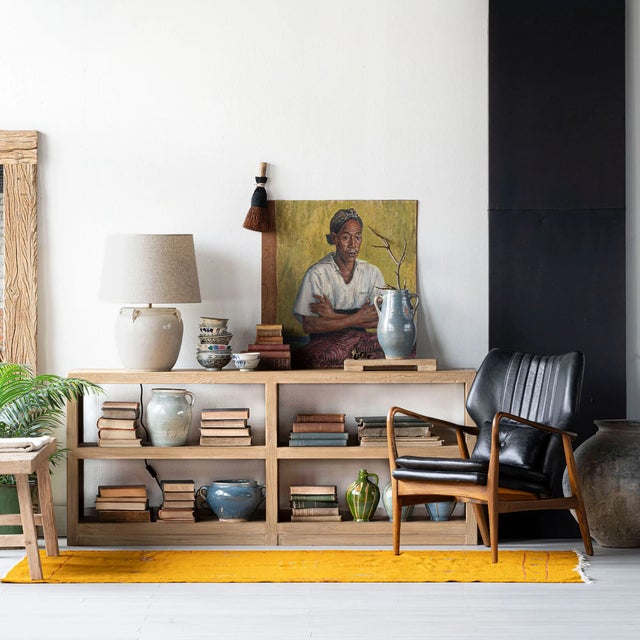 Reclaimed/salvaged wood shelving unit. New special order item. The low-profile Succinct Shelf features hand-selected...