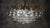 Brass & Lead Crystal Chandelier from Palwa For Sale - Image 11 of 15