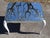 Wooden Coffee Table and Mirror, 1950s For Sale - Image 3 of 14
