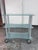 Postmodern Gallotti & Radice Late 20th Century Glass Shelving Cart For Sale - Image 3 of 12