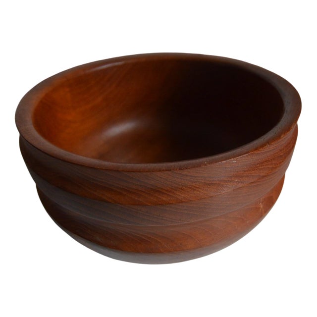 Teak Bowl, Denmark, 1960s For Sale