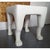 Late 20th Century Four-Legged Plaster Occasional Table Attributed to John Dickinson For Sale - Image 10 of 11