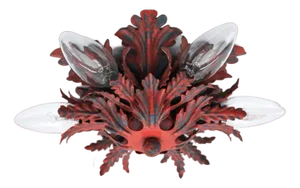 Red Florentine Ceiling Lamp by Banci Firenze, 1960s