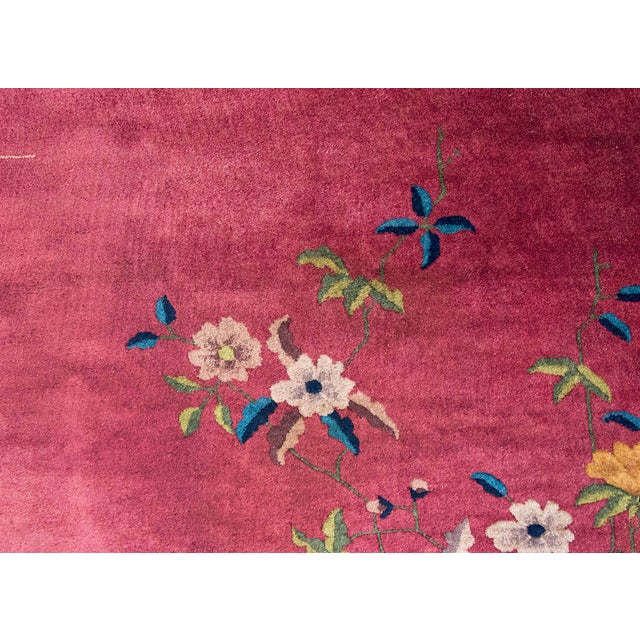Early 20th Century Chinese Art Deco Rug For Sale In Chicago - Image 6 of 14
