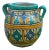 Moorish-Patterned Vase W/ Handles For Sale