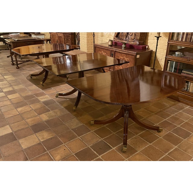 English Mahogany Dining Table, 1890s For Sale - Image 10 of 15