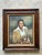 Wood Vintage Framed Figurative Portrait Painting For Sale - Image 7 of 12