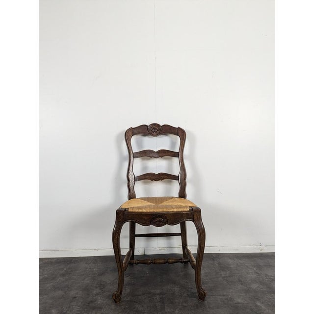 Neo-Rustic Louis XV Chairs, Set of 6 For Sale - Image 4 of 7