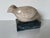 Green 1980s Vintage Carved Marble Dove Sculpture on Green Marble Base – Signed For Sale - Image 8 of 12