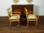 Brown Pair of English 1830s Regency Walnut Upholstered Armchairs with Scrolling Arms For Sale - Image 8 of 10