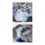 "Interlaced White" by Michael DesRosiers Abstract Mixed Media on MDF Panel (2025)-Set of 2 For Sale