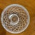 Substantial Waterford crystal covered footed bowl (often used as a rose bowl or centerpiece) featuring deep, classic...
