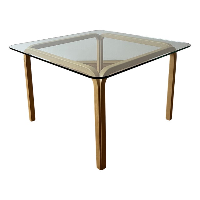 Model Y805A Coffee Table in Glass attributed to Alvar Aalto for Artek, Finland For Sale