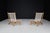 1960s Mid-Century Scandinavian Lounge Chairs in Beech with New Canvas Straps by Børge Mogensen, 1960s, Set of 2 For Sale - Image 5 of 12