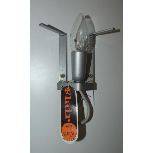 Brown Tiffany Style Polycarbonate Wall Lights by Flair, 1990s, Set of 2 For Sale - Image 8 of 12