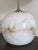 Cream Sakura Table Lamp with Le Klint Cream Shade by Michael Bang for Holmegaard, Denmark, 1980s For Sale - Image 8 of 14