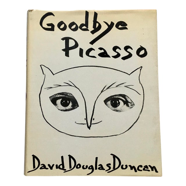 Vintage Goodbye Picasso Book by David Douglas Duncan 1974 1st Edition Hardcover For Sale