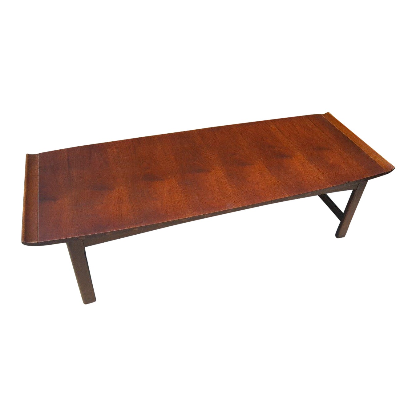 Danish Modern Lane Surfboard Coffee Table