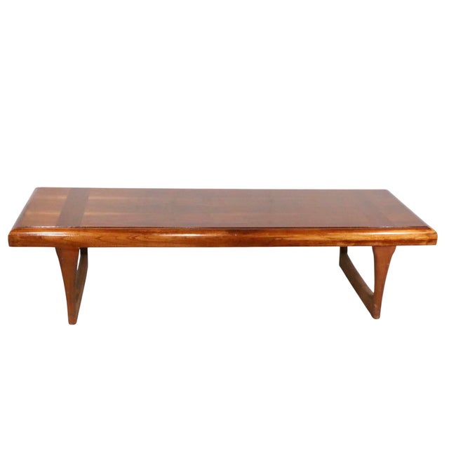 Mid Century Lane coffee table in clean, ready to use condition. The table is structurally sound and sturdy, it is has been...