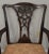 Wood Georgian Style 1930's Mahogany Carved Armchair For Sale - Image 7 of 13