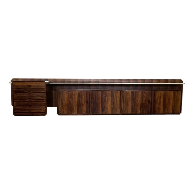 Wall-Mounted Sideboard by the Cantù Furniture Exhibition Consortium, 1960s For Sale