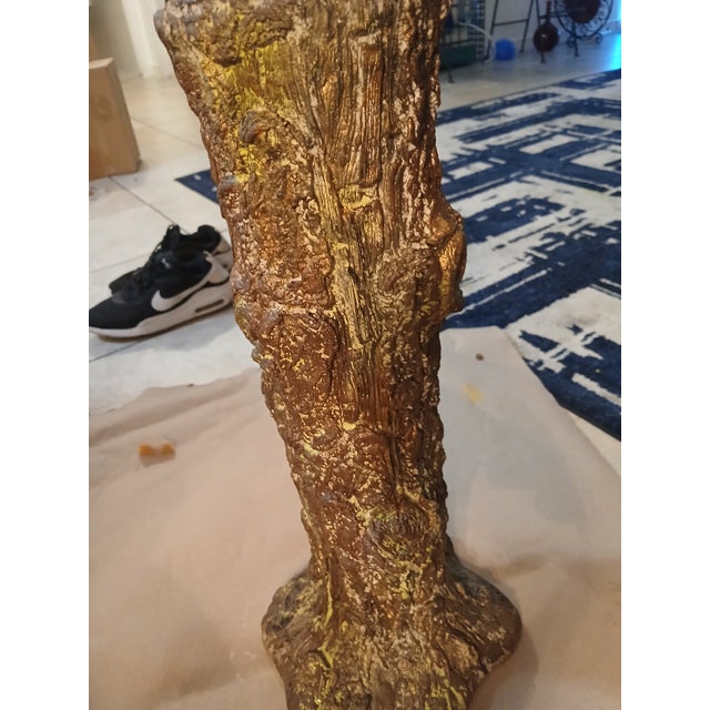 1970s Intervention No. 10 -Signed Hand-Painted Brutalist Concrete Monolith For Sale - Image 5 of 8