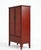 Catalpa Wood Square Corner Armoire For Sale - Image 4 of 5