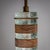 Mid-20th Century Table Lamp in Glass and Wood, Probably Italy For Sale - Image 10 of 11