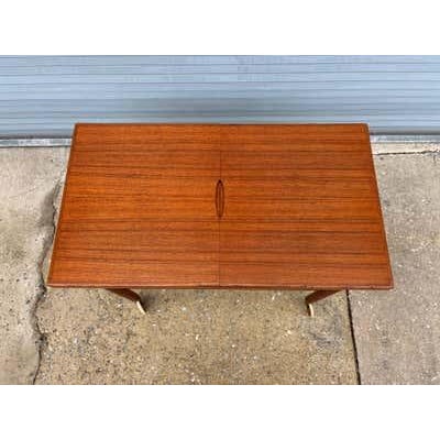 Danish Teak Bar Cart in Scandinavian Modern Style, Hand-Crafted, 1960 For Sale - Image 12 of 12