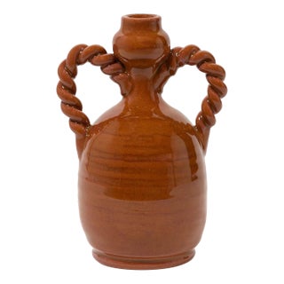 Sharland England Jeanne Vase, Terracotta For Sale