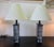 Mid-Century Modern Maurice Heaton Brownstone Enameled Glass Lamps - A Pair For Sale - Image 3 of 12