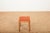 Wooden Stool with Red Seat Cushion from Horgenglarus For Sale - Image 4 of 10