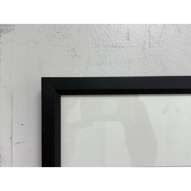 Circa 2005 Ravi Anand "Garden Bench, Sausalito" Framed Photograph Edition 11 of 15 For Sale - Image 4 of 12