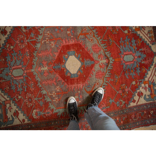 :: Hexagonal concentric center medallions with primitive geometric relief adorned at either end by oversized palmettes...