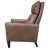 Wood Lee Industries Transitional Leather Recliner Chair For Sale - Image 7 of 10