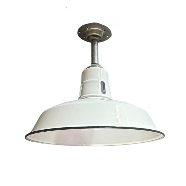 We have six of these! We purchased these from a mid century manufacturing factory in Massachusetts. This vintage...