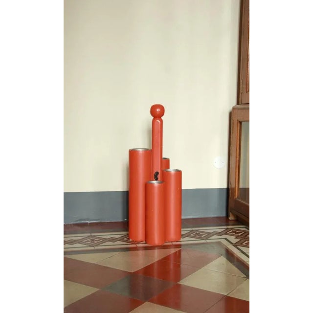 Vintage Space Age Nasturzio Umbrella Stand, Italy, 1960s For Sale - Image 10 of 11