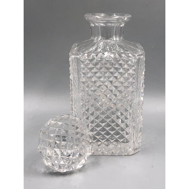 Whiskey Carafe in Diamond Cut Lead Crystal from Riedel, 1980s For Sale - Image 3 of 11