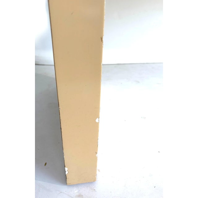 Contemporary Marble Top Console Table For Sale - Image 3 of 5