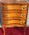 Vintage Wood Three-Drawer Inlaid Chest of Drawers, 1970s For Sale - Image 12 of 12