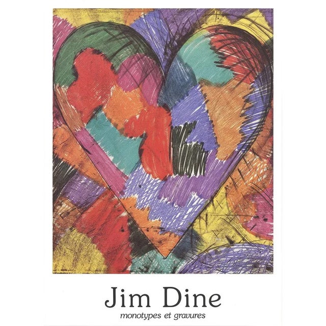 Artist: Jim Dine Title: Monotypes et Gravures Year: 1984 Signed: No Medium: Offset Lithograph Paper Size: 28.75 x 21...