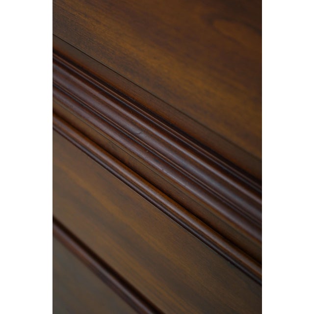 Henkel Harris Cherry Rafferty High Chest For Sale - Image 10 of 15