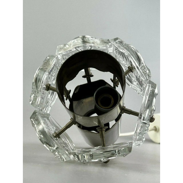 Mid-Century Space Age Glass Ceiling Pendant Lamp For Sale - Image 10 of 12