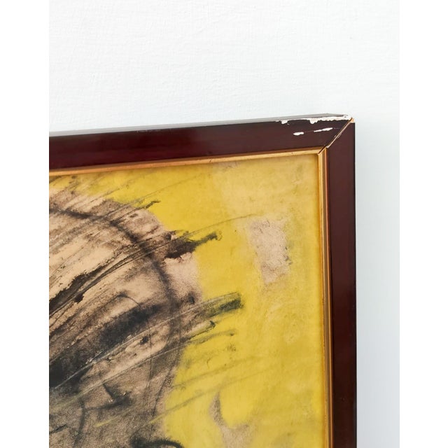 1960s Enrico Colombotto Rosso, Italian Surrealism, 1960, Mixed Media on Paper For Sale - Image 5 of 13