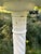 Tall Distressed Wood Claw Foot Painted Pedestal Plant Stand For Sale In New York - Image 6 of 18
