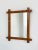 Early 20th Century Antique Solid Birdseye Maple Framed Mirror With Crosshatch Corners, Circa Early 20th Century For Sale - Image 5 of 12