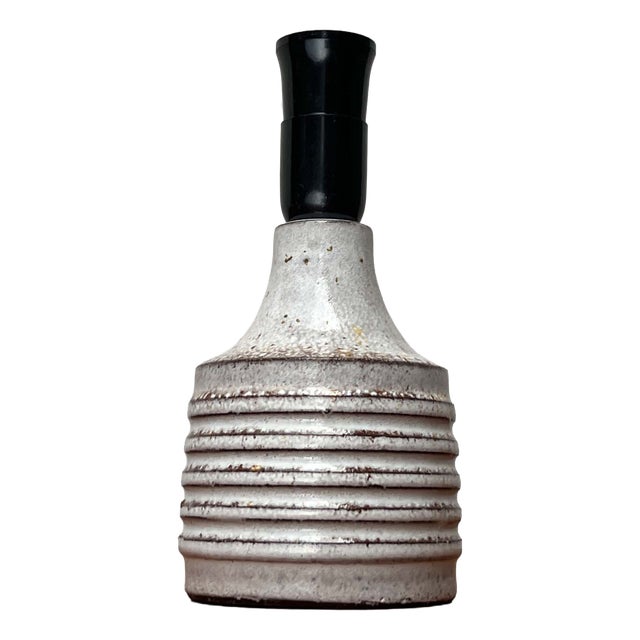 Mid-Century Modern Danish Studio Pottery Table Lamp from Axella, 1960s For Sale