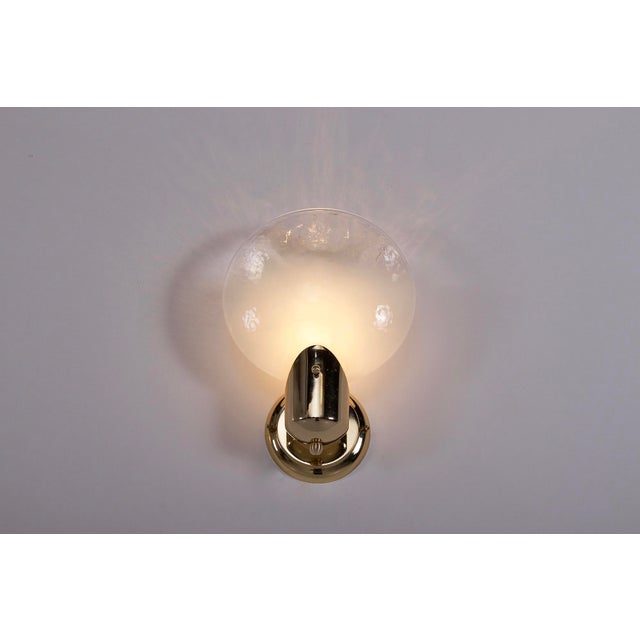 Lenticular Wall Lights in Opalescent Glass, 1970s, Set of 2 For Sale - Image 6 of 9