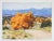 Rustic 1975 New Mexico Adobe Autumn Landscape Watercolor Painting For Sale - Image 3 of 3