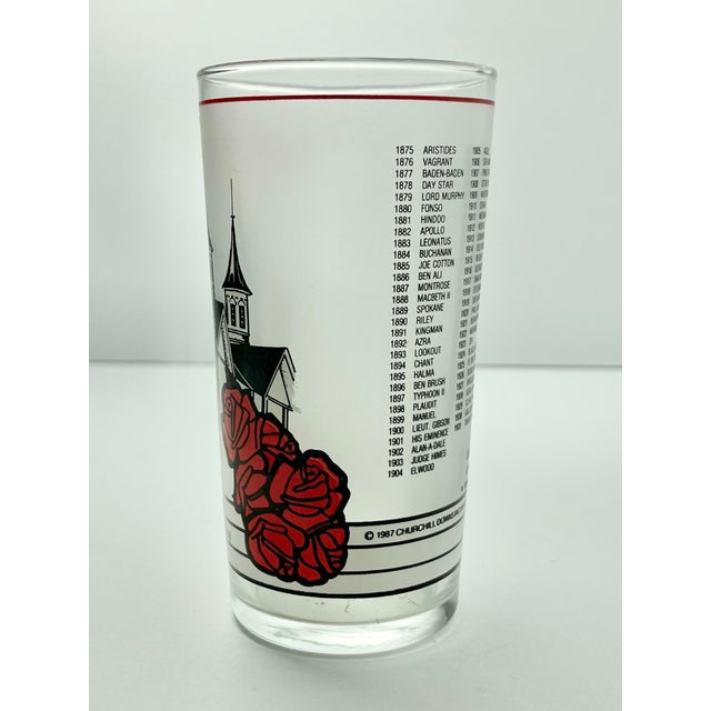 Vintage Kentucky Derby Equestrian Highball Tumbler Glasses - Set of 9 For Sale - Image 4 of 6